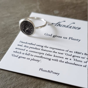 Abundance - Skinny Whimsy Ring