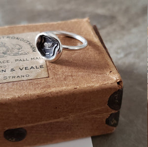 Psyche Butterfly - Skinny Whimsy Ring