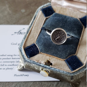 Abundance - Skinny Whimsy Ring