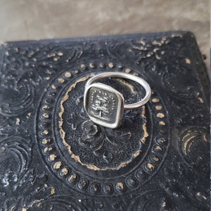 Grow, don't change - Skinny Stacking Ring