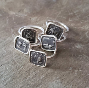 Challenge Horse - Skinny Stacking Ring