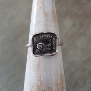 Snail - Skinny Stacking Ring