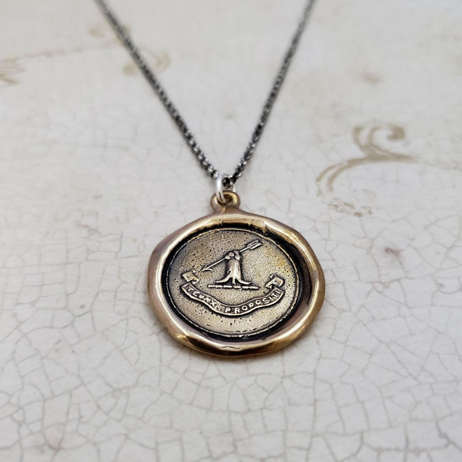 Arrow - Firm of Purpose in Bronze