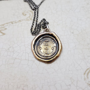 Anchor & Oak in Bronze