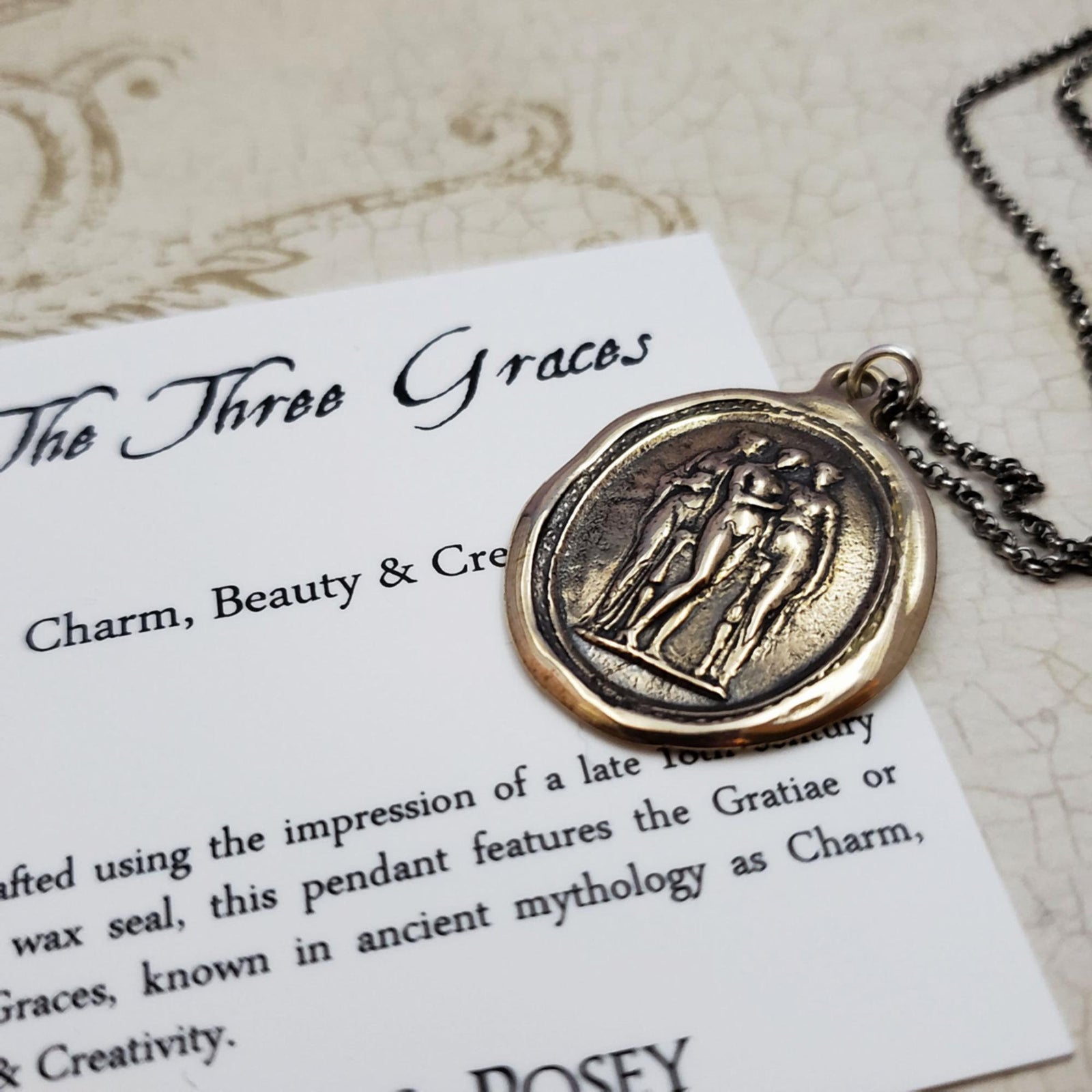 The Three Graces - Beauty, Charm and Creativity in Bronze