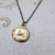 Seahorse necklace in Gold Vermeil