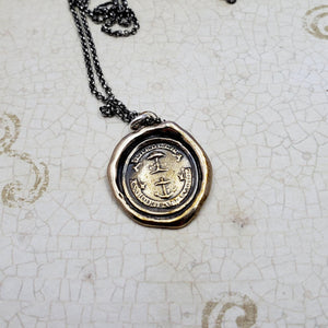 Anchor & Oak in Bronze