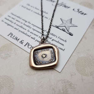 North Star - Guiding Star in bronze