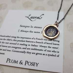 Laurel Leaf Evergreen - Always the Same in bronze
