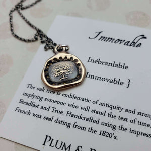 Oak Tree - Immovable in bronze