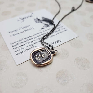 Squirrel - Break and Behold in bronze