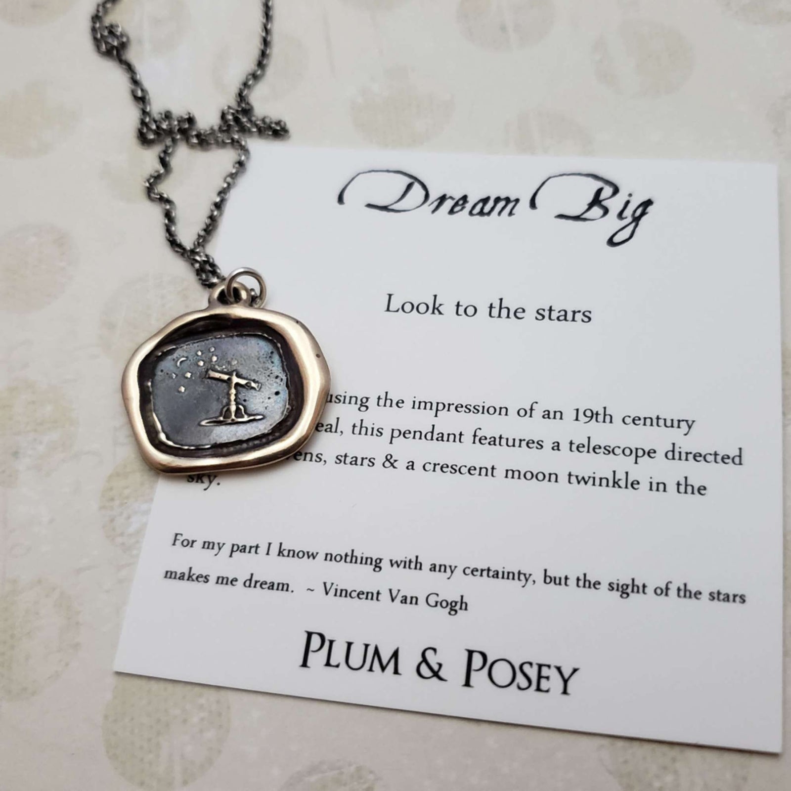 Look to the stars - Dream big in bronze