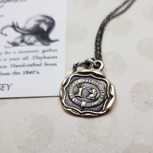 Elephant - Take Breath, Pull Strong in bronze