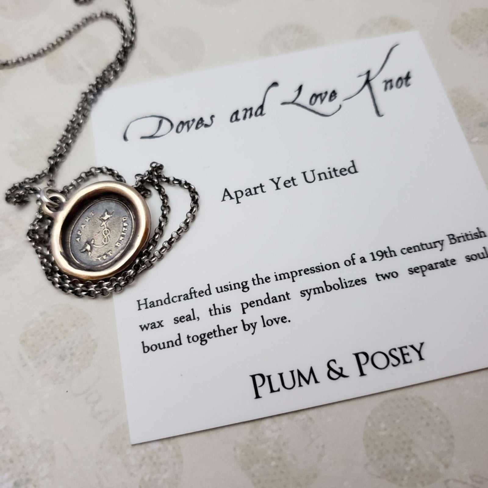Two Doves - Apart Yet United in bronze