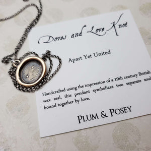 Two Doves - Apart Yet United in bronze