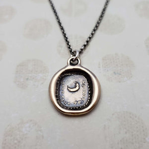 Moon - What is heaven without thee in bronze