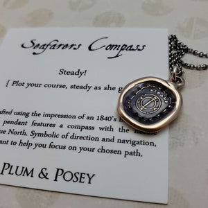 Seafarer Mariners Compass in bronze