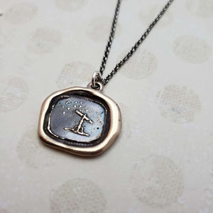 Look to the stars - Dream big in bronze