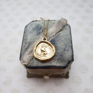 Sphinx - Mystery & Enigma in Gold Vermeil