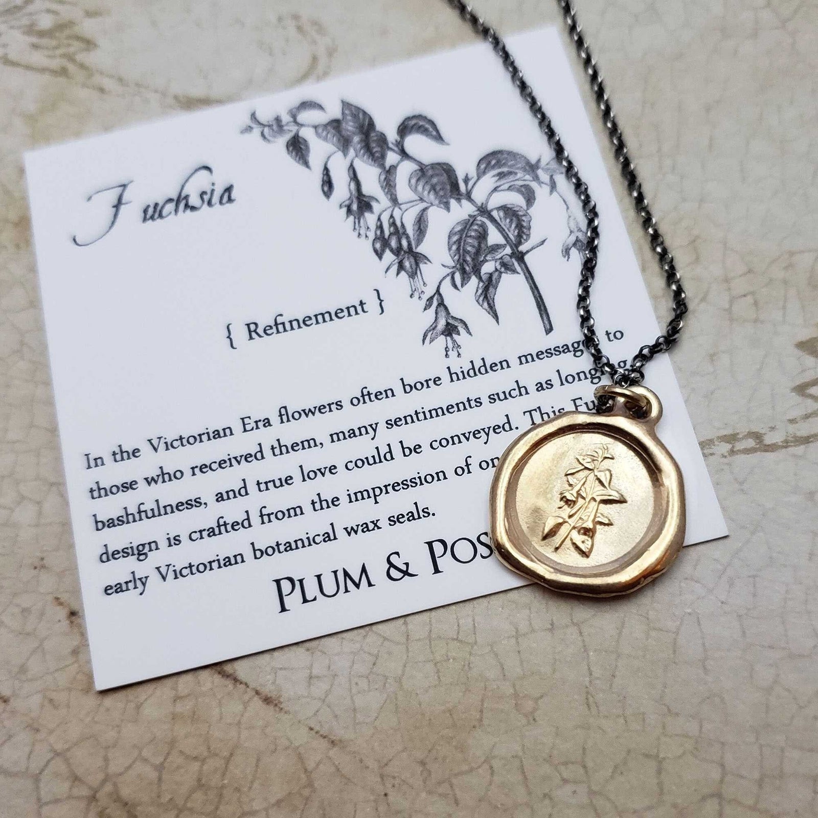 Fuchsia - Refinement in Gold Vermeil