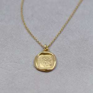 One True Love - One Only Wounds Me in Gold Vermeil