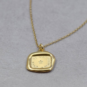 Guiding Star in Gold Vermeil