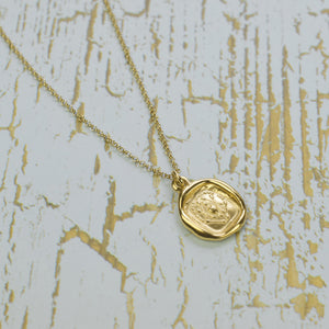 One True Love - One Only Wounds Me in Gold Vermeil