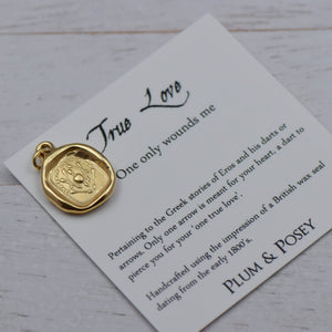 One True Love - One Only Wounds Me in Gold Vermeil