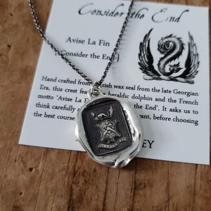 Dolphin Crest ~ Consider the end