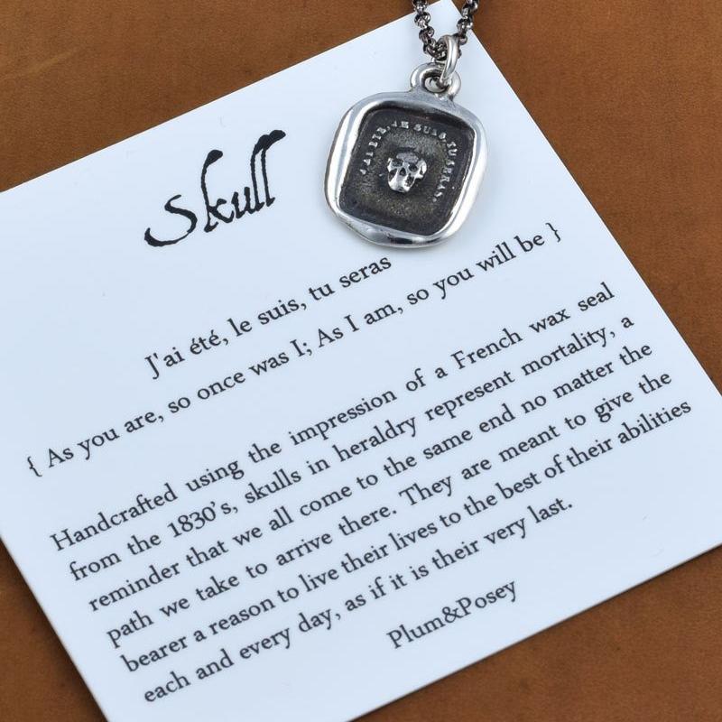 Skull Ring Memento Mori - So as you are so once was I