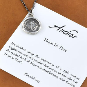 Anchor Bracelet - Hope in Thee Wax Seal Bracelet