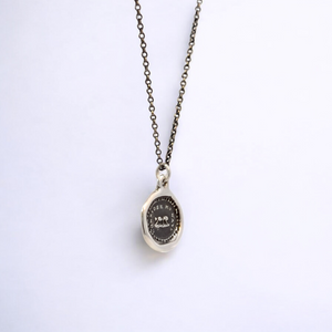 Consider My Ways – Silver Ant Wax Seal Pendant