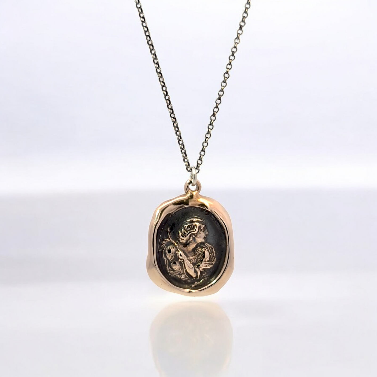 Of the Wild - Bronze Artemis Wax Seal Pendant
