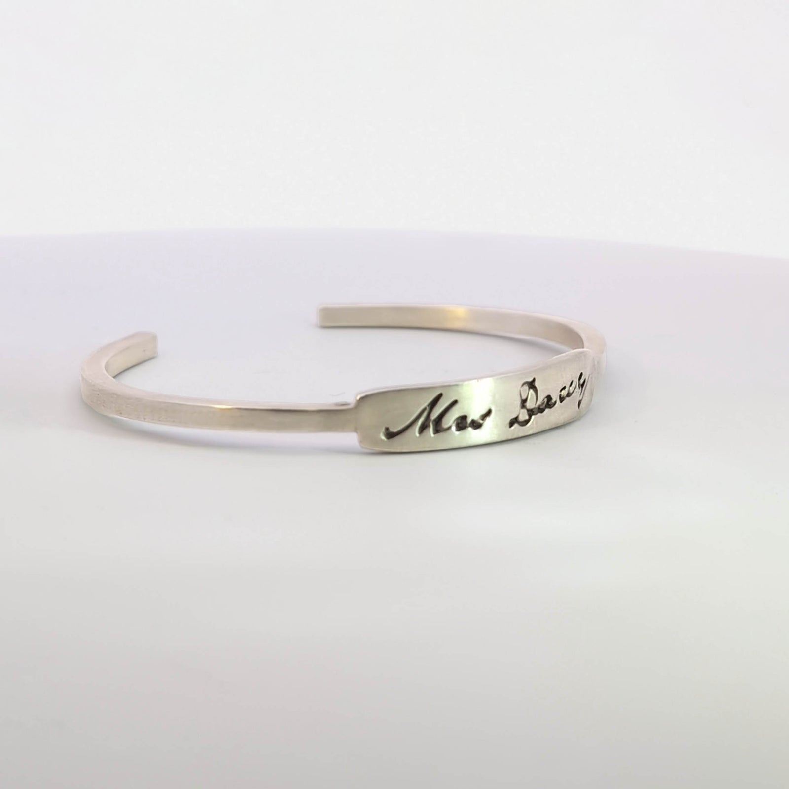 Mrs Darcy Cuff Bracelet, Sterling Silver