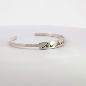 Mrs Darcy Cuff Bracelet, Sterling Silver