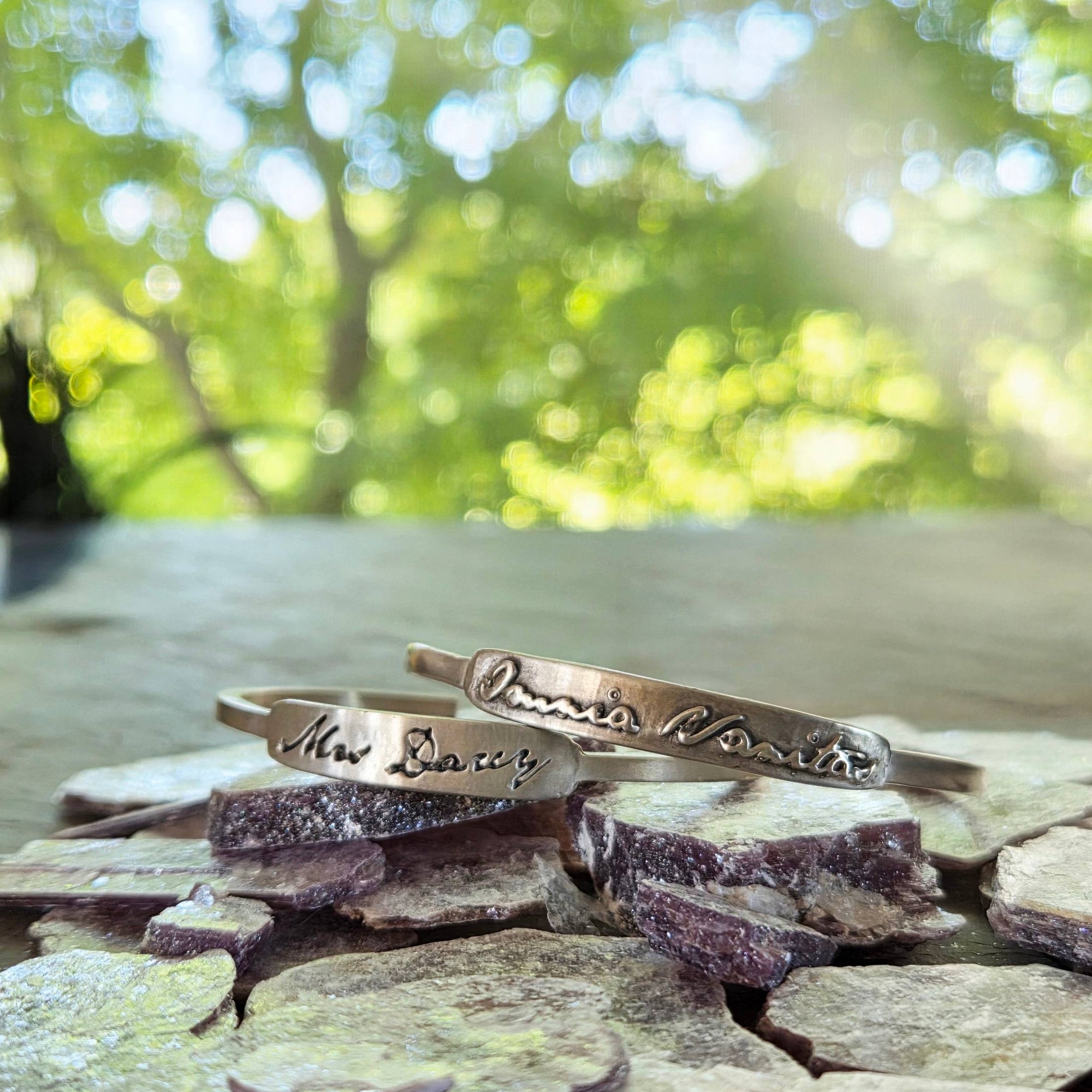 Omnia Vanitas Cuff Bracelet, Sterling Silver
