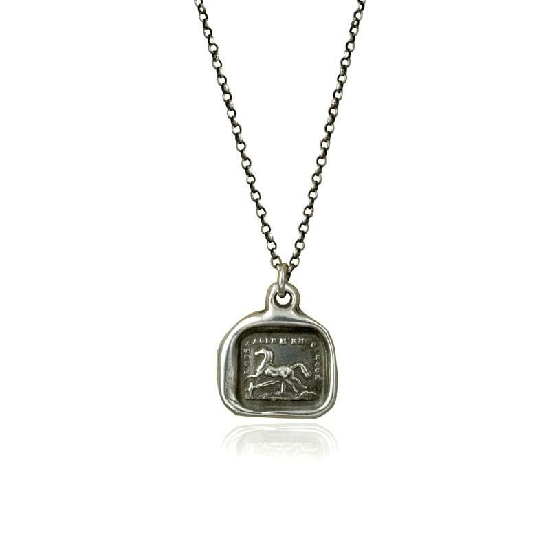 Challenge - Horse wax seal necklace