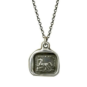 Challenge - Horse wax seal necklace