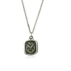 Sweeter after difficulties Thistle necklace