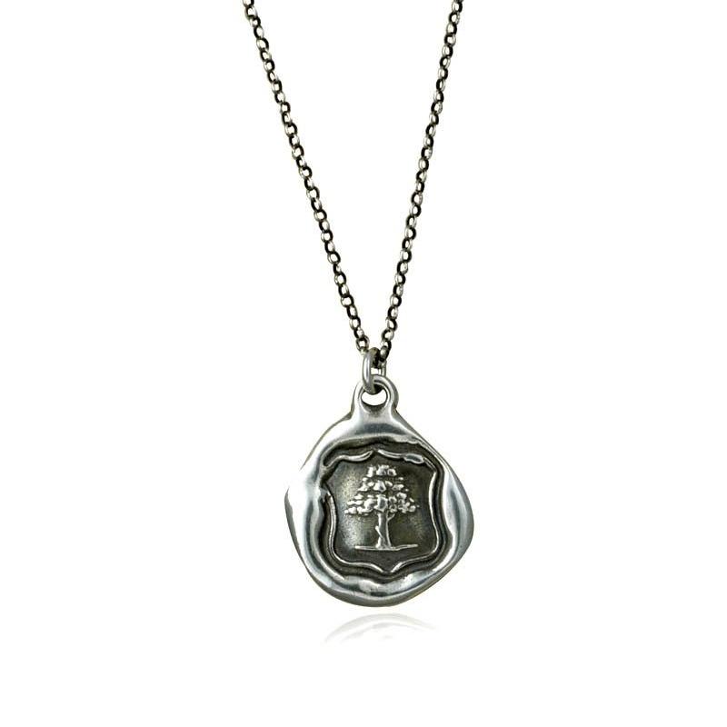 jewellerybox Sterling Silver 18 Inch Oak Tree Necklace : Amazon.co.uk:  Fashion