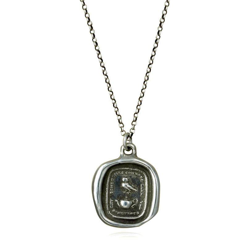 Owl and Teapot Pendant