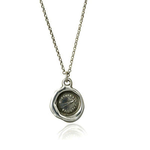 Comet Wax Seal Necklace - My fire follows me everywhere - Comet Jewelry, Comet Necklace