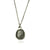 Moon Wax Seal Necklace - What is heaven without thee - Quid sine te coelum