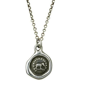 Elephant Wax Seal Necklace - I trust in myself- Trust Your Strength
