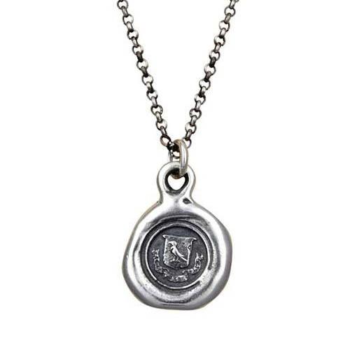 Mini Raven Necklace - God Feeds the Ravens