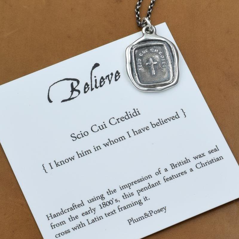 Cross Pendant - Believe