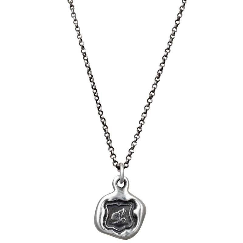 Butterfly Wax Seal Necklace - Psyche, Soul, Immortality