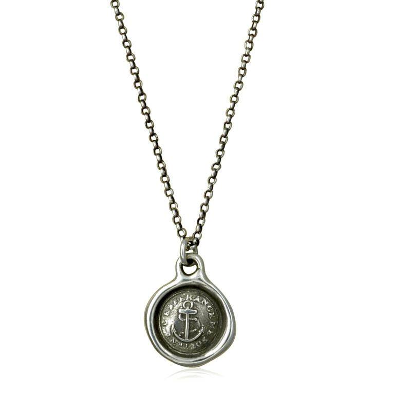 Hope Sustains - Victorian Whimsy Wax Seal Necklace