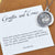 Griffin and Cross Wax Seal Necklace - Guardianship and Faith