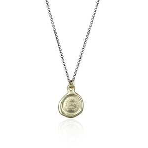 Elephant Wax Seal Necklace - Trust Your Strength